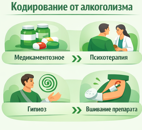 кодирование от алкоголизма в Барабинске Санати